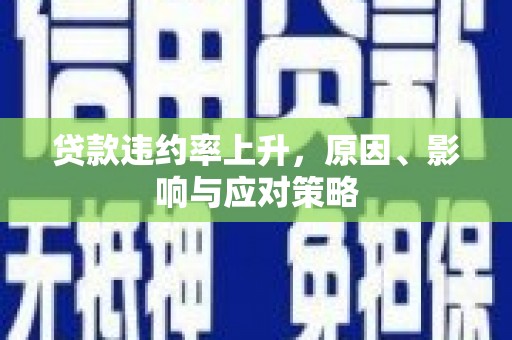 北流贷款违约率上升，原因、影响与应对策略