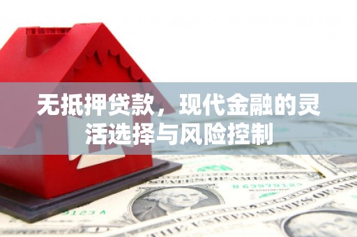 北流无抵押贷款，现代金融的灵活选择与风险控制