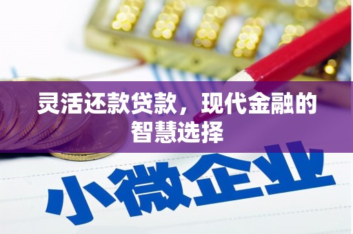 北流灵活还款贷款，现代金融的智慧选择